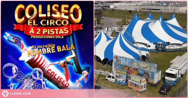 El Circ Coliseo s'estrena a Lleida