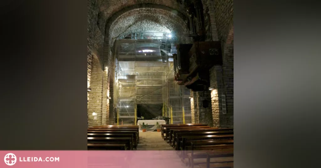 ⏯️ El conjunt mural barroc de Sant Llorenç de Morunys ressuscita dos segles després