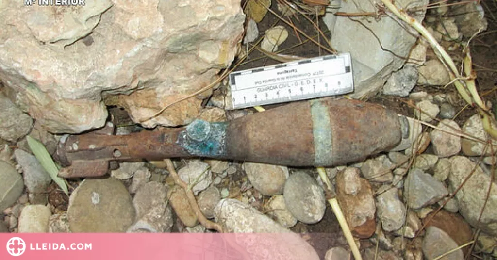 Desactiven dos projectils i una granada de la Guerra Civil al Segrià, Vinallop i Capafonts