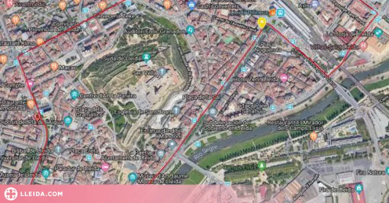 ℹ️ Talls i recomanacions de trànsit a Lleida per la Cursa de Sant Silvestre