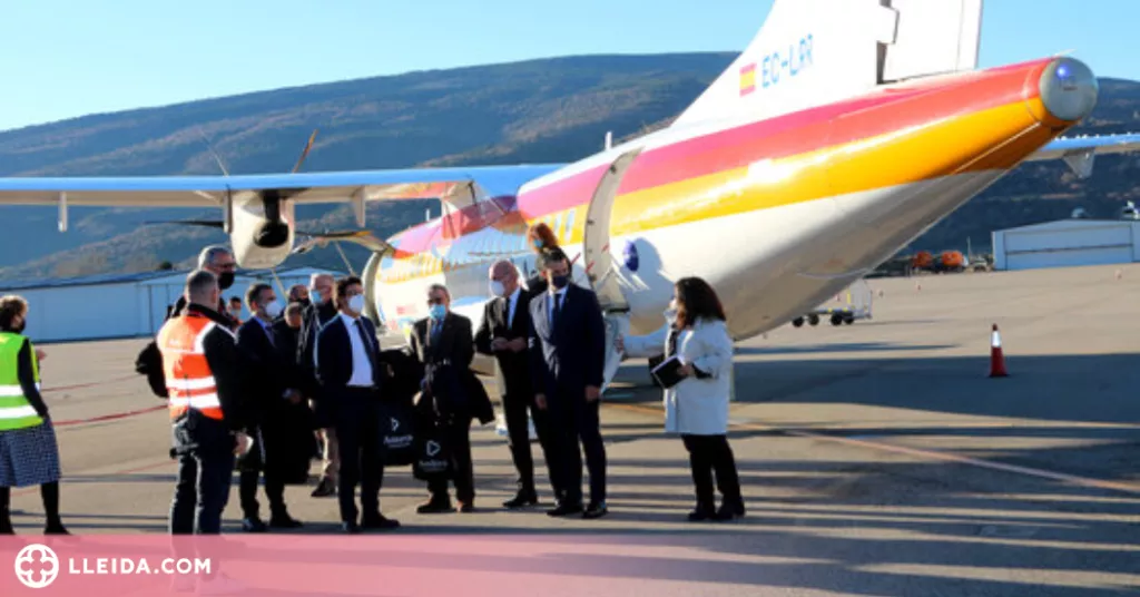 ⏯️ L'aeroport d'Andorra-La Seu estrena els vols regulars a Madrid