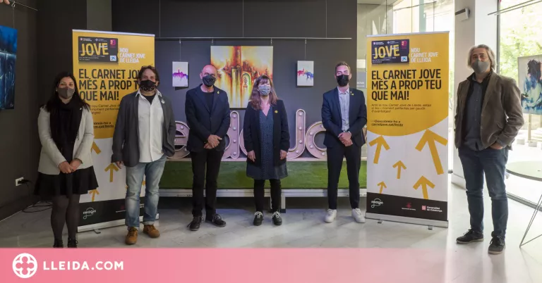 La Paeria i Joventut presenten el nou Carnet Jove de Lleida