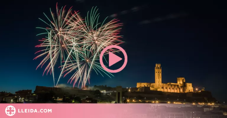 ⏯️ Lleida clou la Festa Major amb el tradicional Castell de Focs