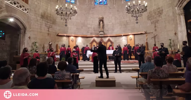 Les “Essències” del Cor Lieder Càmera ressonen a Balaguer