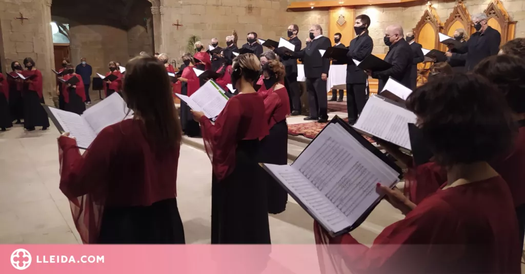 Les “Essències” del Cor Lieder Càmera ressonen a Balaguer