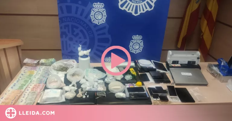 ⏯️ Desarticulen un grup de traficants de drogues que operava a Lleida