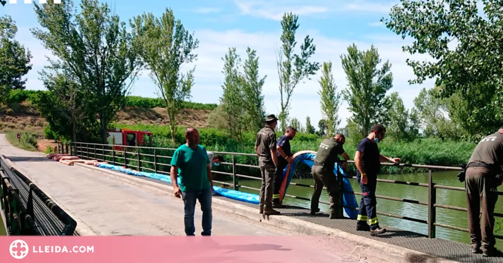 ⏯️ Un abocament d'hidrocarbur al canal de Seròs deixa més de 25 pobles sense aigua de boca