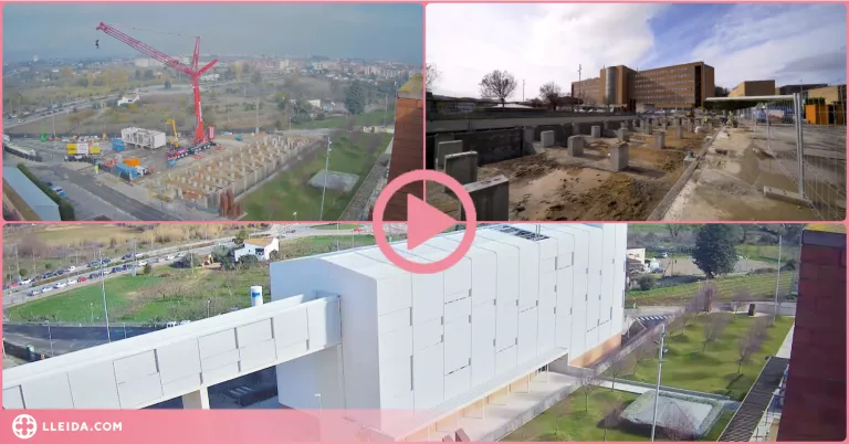 ⏯️ Així es va construir en temps rècord l'hospital annex a l'Arnau de Vilanova