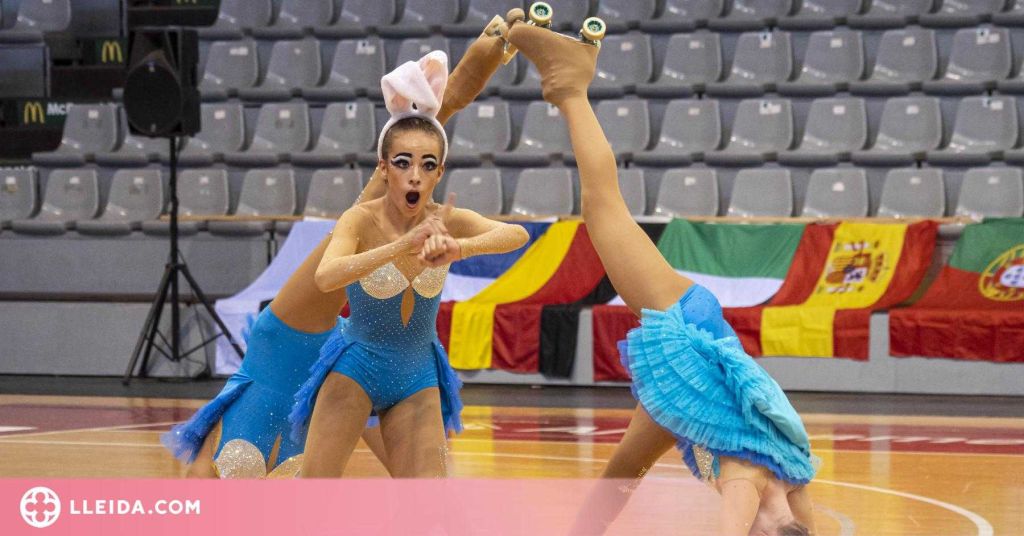 Lleida proclama a les primeres campiones d’Europa de Grups Xou de patinatge artístic
