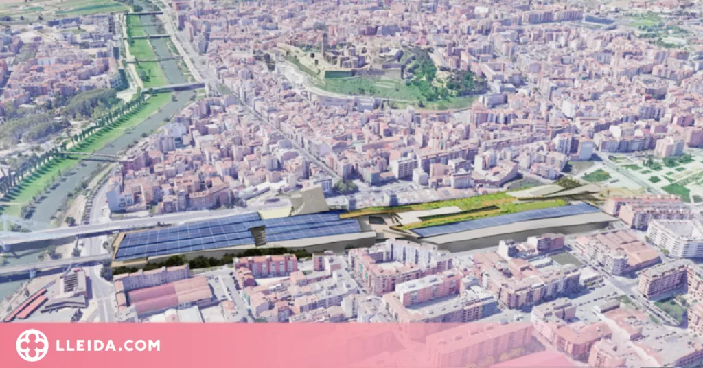 Plantegen un centre comercial i d'oci de 55.000 metres quadrats a l'estació de trens de Lleida
