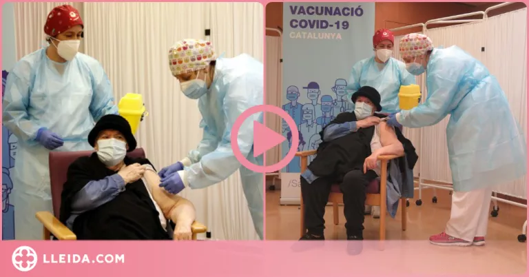 ⏯️ Una de les infermeres que va vacunar contra la covid-19 a Lleida dona positiu per coronavirus