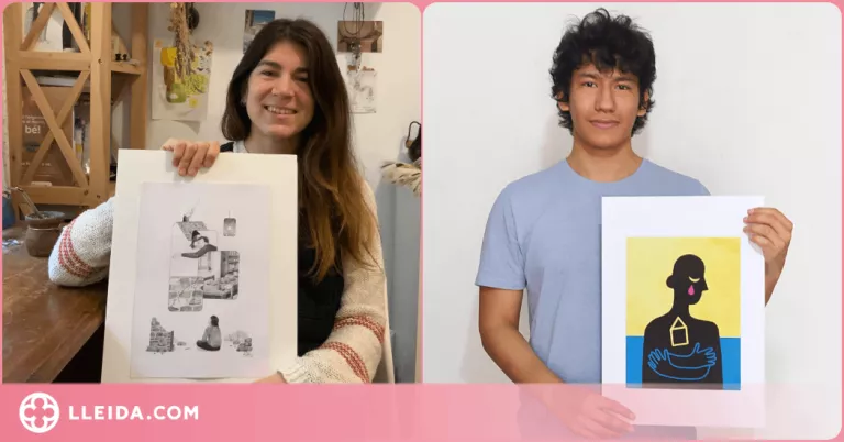 Eugènia Gonzàlez i Cèsar Rodríguez guanyen el primer Premi d'Il·lustració del Segrià