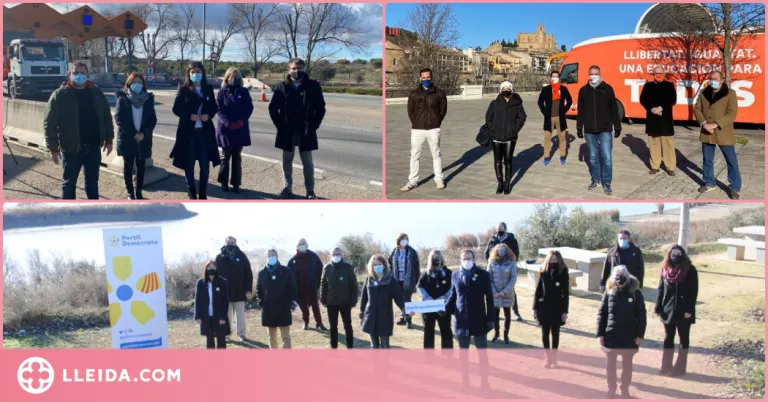 Les infraestructures protagonitzen l'inici de la precampanya a Lleida