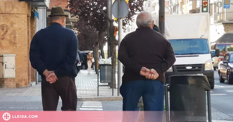 La pensió de jubilació mitjana a Lleida és la més baixa de Catalunya