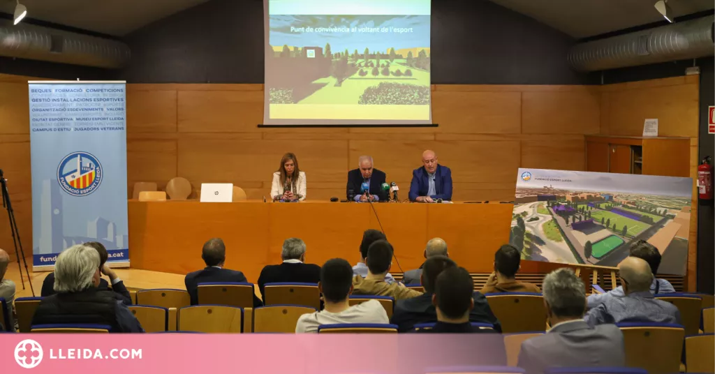 ⏯️ Així serà la ciutat esportiva de la Fundació Esport Lleida