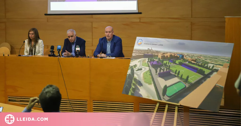 ⏯️ Així serà la ciutat esportiva de la Fundació Esport Lleida