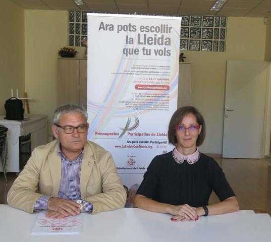 Gairebé un miler de lleidatans han votat per internet per triar obres a la ciutat