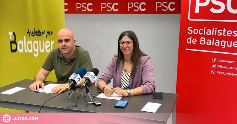 El PSC i Treballem per Balaguer tanquen un acord de govern