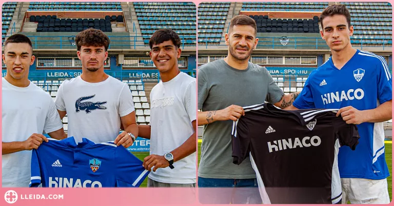 Quatre jugadors de la base faran la pretemporada amb el Lleida Esportiu