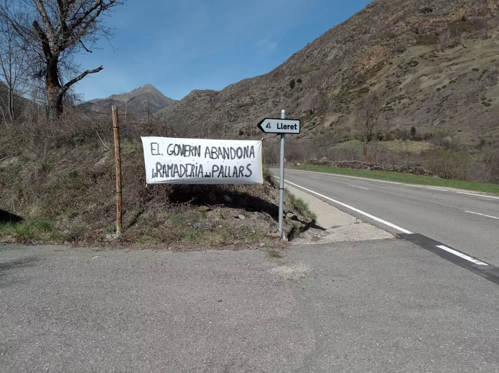 Els Ramaders del Pallars Sobirà critiquen la "inacció" del Govern davant dels seus reclams
