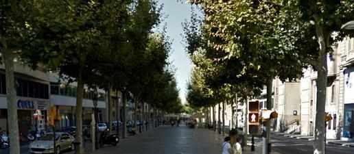 Comencen les obres de pavimentació a la Rambla de Ferran entre els carrers Riquer i Ramon Castejón