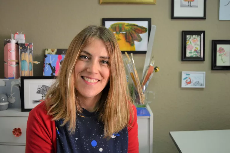 Raquel Zazurca: "La il·lustració és la manera d'expressar el que sento"