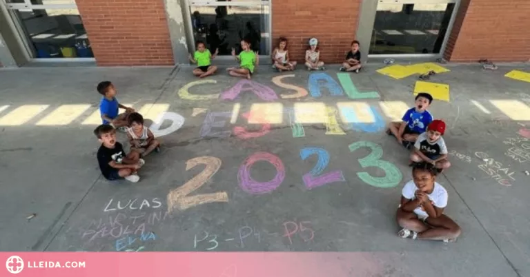 Clou el casal d'estiu de Guissona amb gairebé 400 participants