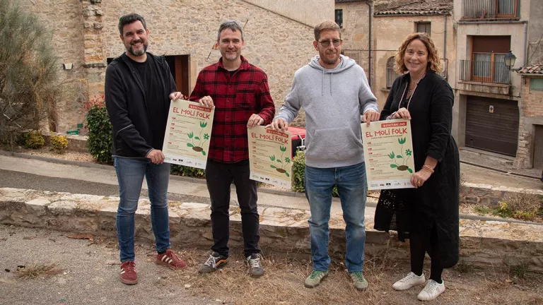 Arrel i comunitat s’abraçaran en el Molí Folk del Talladell