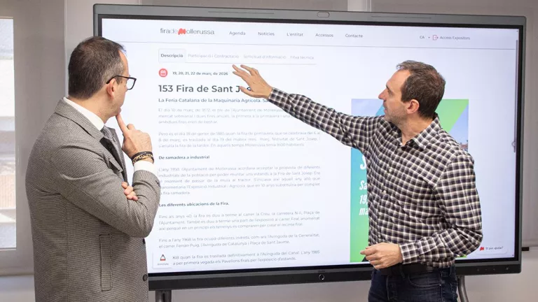 Fira de Mollerussa incorpora un xatbot amb IA en la seva nova web