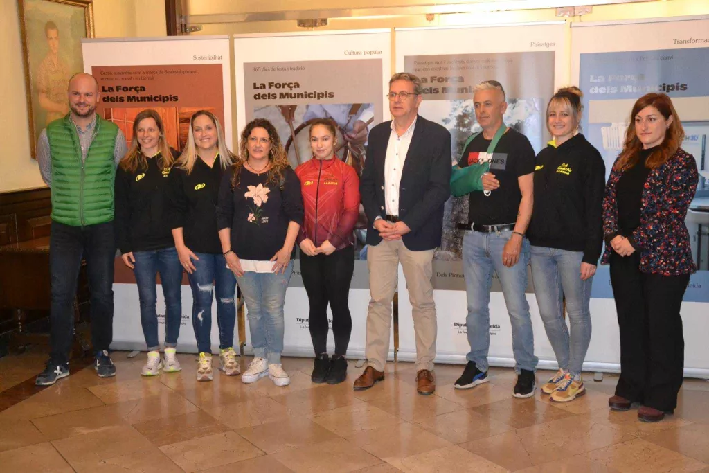 Ares López Gilart, la gimnasta lleidatana campiona a la Copa Catalana Sènior