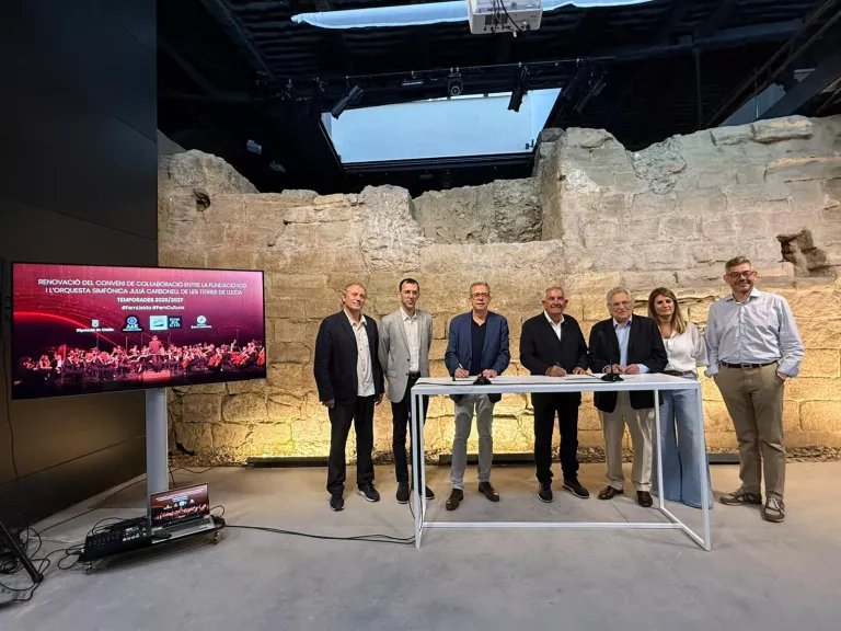 La Fundació ICG i l’Orquestra Simfònica Julià Carbonell renoven la seva aliança per impulsar la cultura i el territori