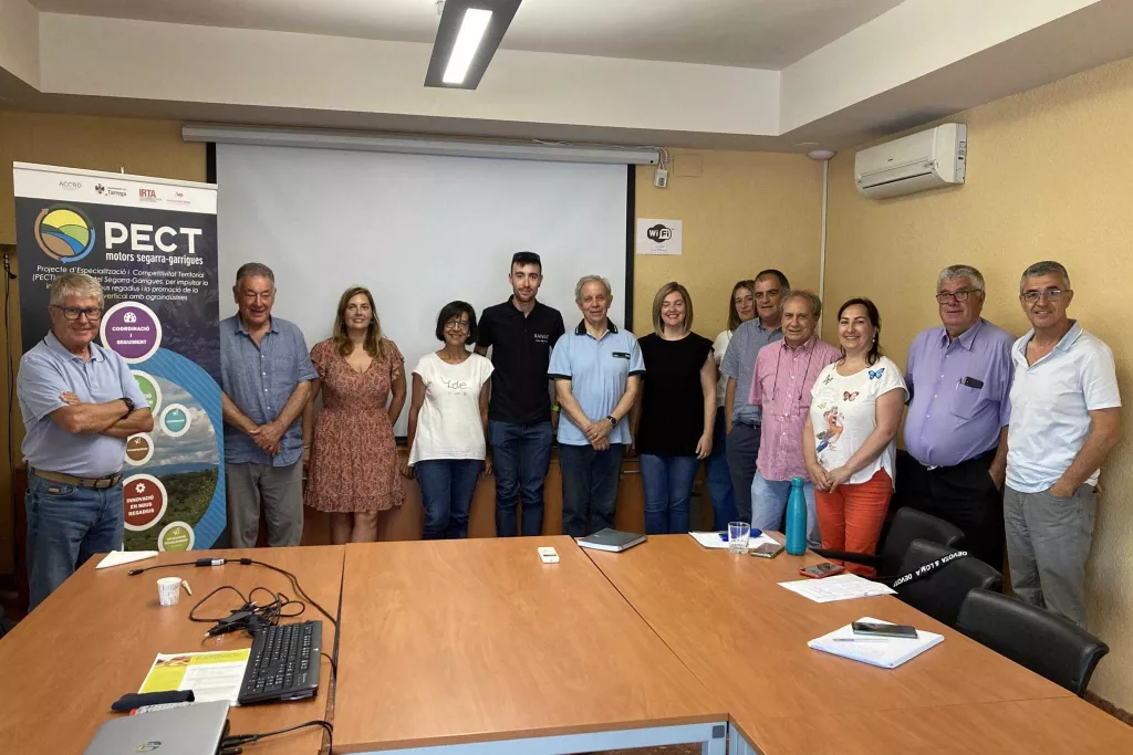 Trobada a Tàrrega per impulsar els nous conreus de vinya en regadiu