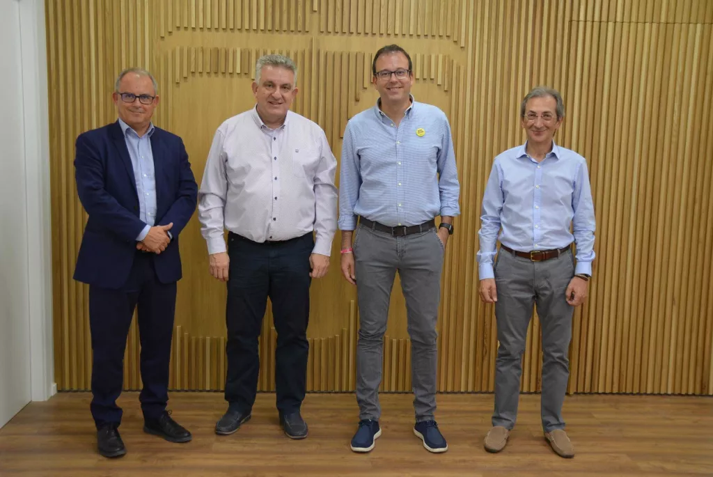 El president de la Cambra de Lleida i l'alcalde de Mollerussa es reuneixen per establir estratègies