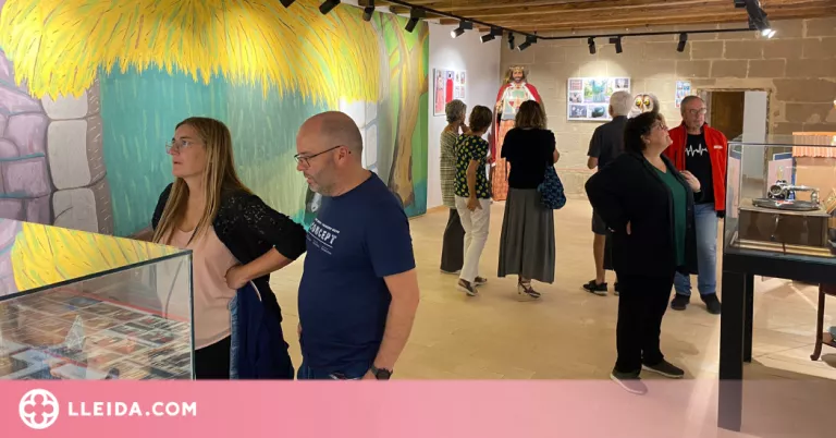 Riner inaugura l'exposició "Fet en Temps Lliure" de l'artista solsoní Xavier Novelles