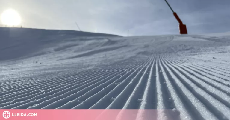 ⏯️ La calor inusual i la falta de precipitació no evita que les pistes d'esquí del Pirineu estiguin en bones condicions