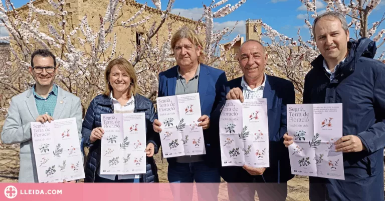 Més de 100 activitats organitzades a la nova campanya "Segrià, Terra de Floració"