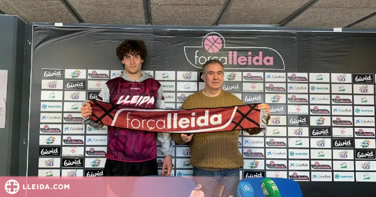 Arriba Rúben López de la Torre a l'ICG Força Lleida: “Quin millor escenari per debutar que davant el líder”