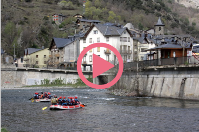 ⏯️ Les empreses de ràfting del Pallars Sobirà començaran a operar a partir del 21 de juny