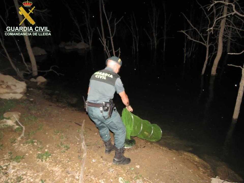 Més de 370 denúncies de pesca en els darrers dos anys a Lleida