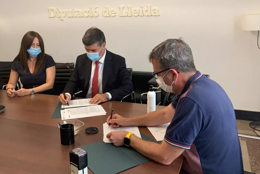 La Diputació de Lleida signa un préstec de 10 M€ destinat a despesa d’inversions per als ajuntaments i EMD
