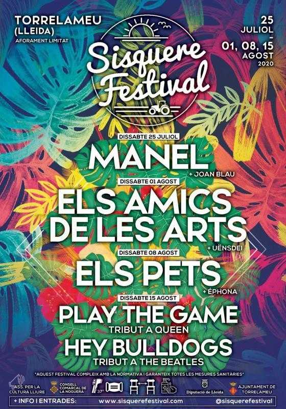 Cancel·len el Sisquere Festival pel confinament comarcal