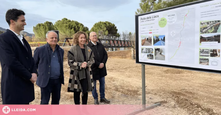 ⏯️ La ruta cicloturística dels Llacs Lleida-la Pobla de Segur, prevista per aquesta primavera, tindrà 107,2 quilòmetres