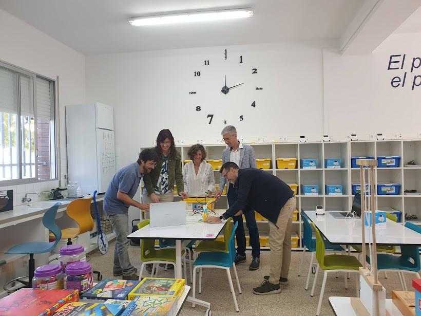 El Palau d'Anglesola inaugura "l'aula del futur", la primera en un centre públic de la demarcació