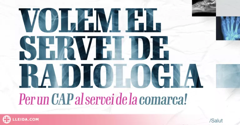 Convocada una manifestació a les Borges Blanques per reclamar el servei de radiologia