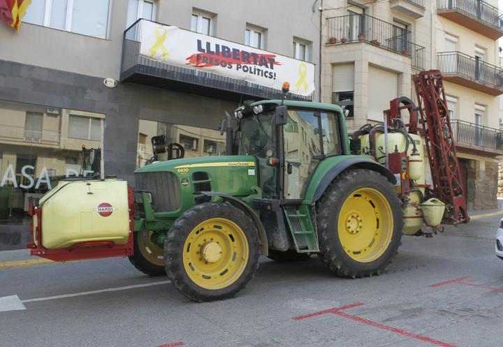 Asaja Lleida posa a disposició màquines atomitzadores per desinfectar carrers i edificis