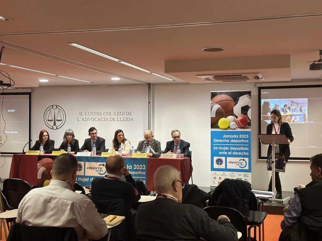 La perspectiva de gènere en el món de l'esport, a debat a la X Jornada de Dret Esportiu a Lleida