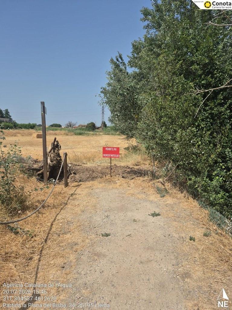 Es reobre el tram del Camí del Riu a la Mitjana que estava bloquejat