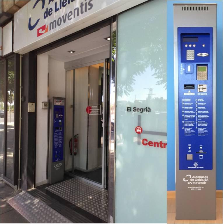 Prop d’un centenar de punts de recàrrega de targetes del transport públic a Lleida