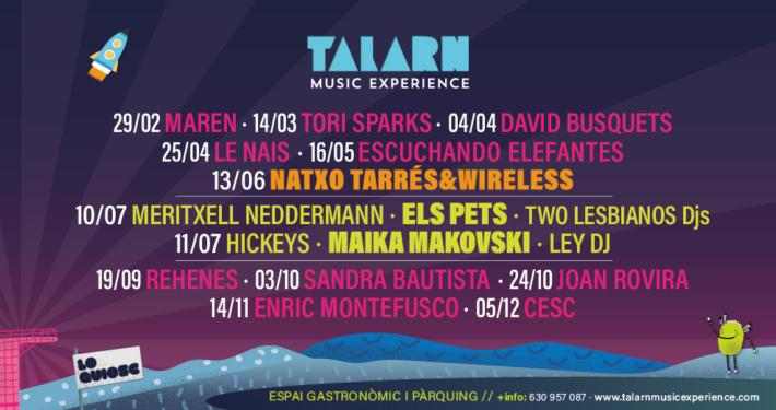 El Talarn Music Experience escalfa motors i posa a la venda entrades