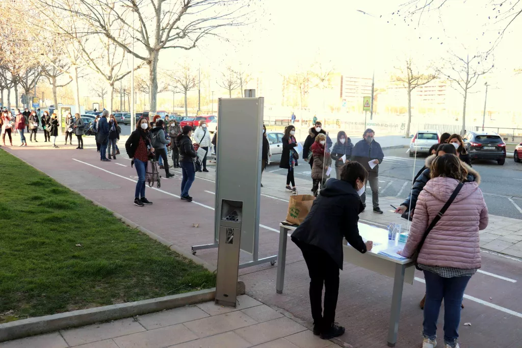 ⏯️ Unes 300 persones s'examinen per aconseguir plaça a la Diputació de Lleida